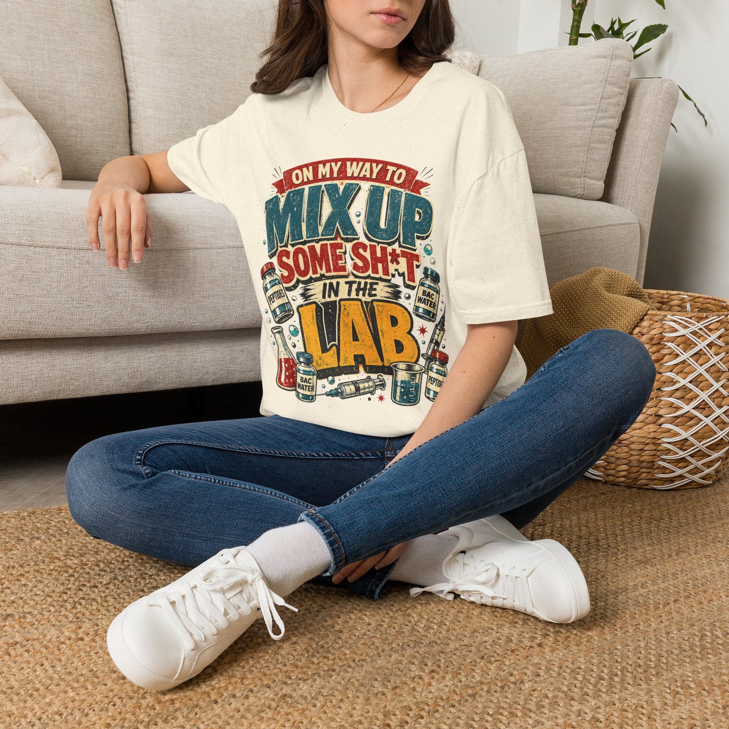 On My Way To Mix Up Some Sh*t In The Lab™ Graphic Tee