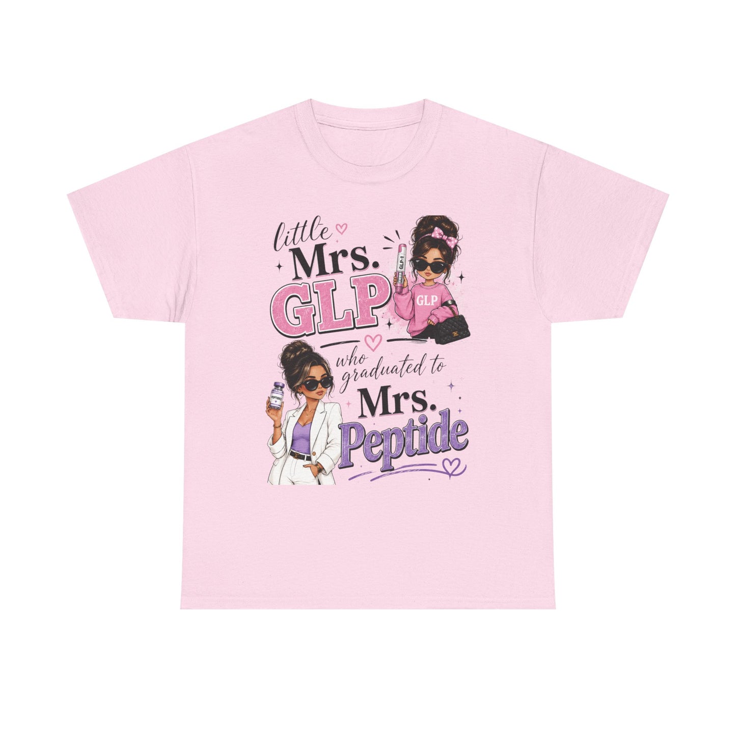 Little Mrs. GLP™ Graduated to Mrs. Peptide™ Graphic Tee