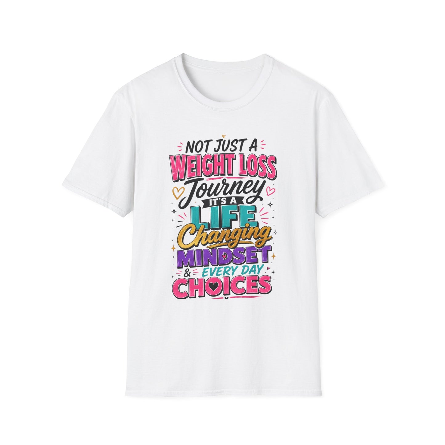 Not Just a Weight Loss Journey – Inspirational Graphic Tee