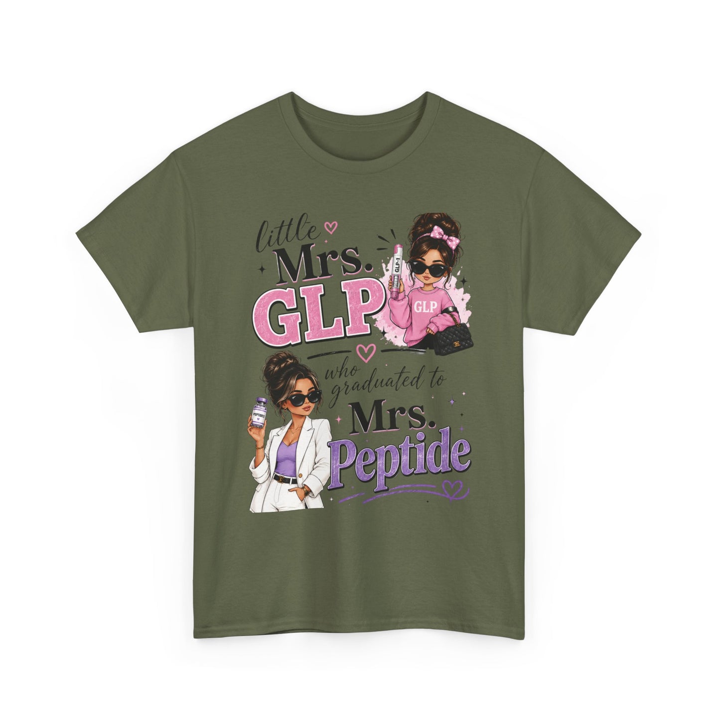Little Mrs. GLP™ Graduated to Mrs. Peptide™ Graphic Tee