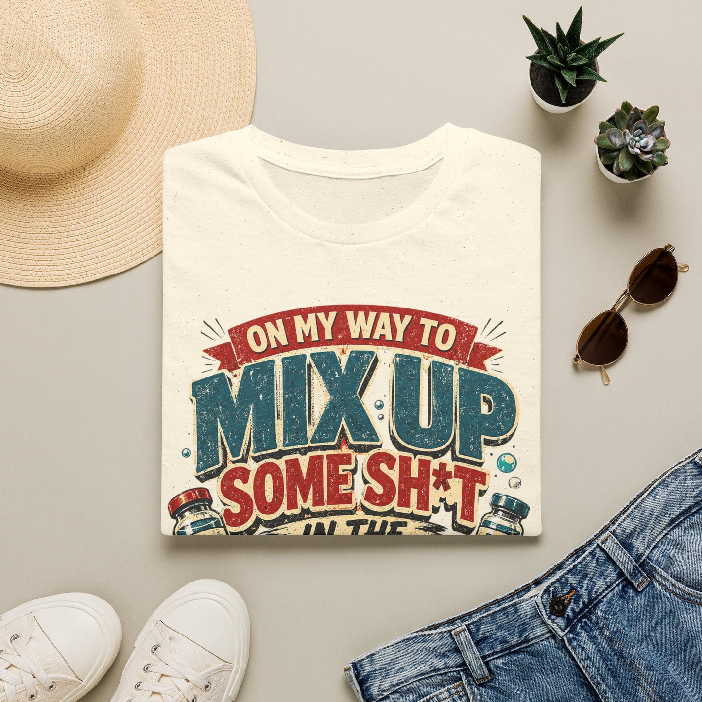 On My Way To Mix Up Some Sh*t In The Lab™ Graphic Tee