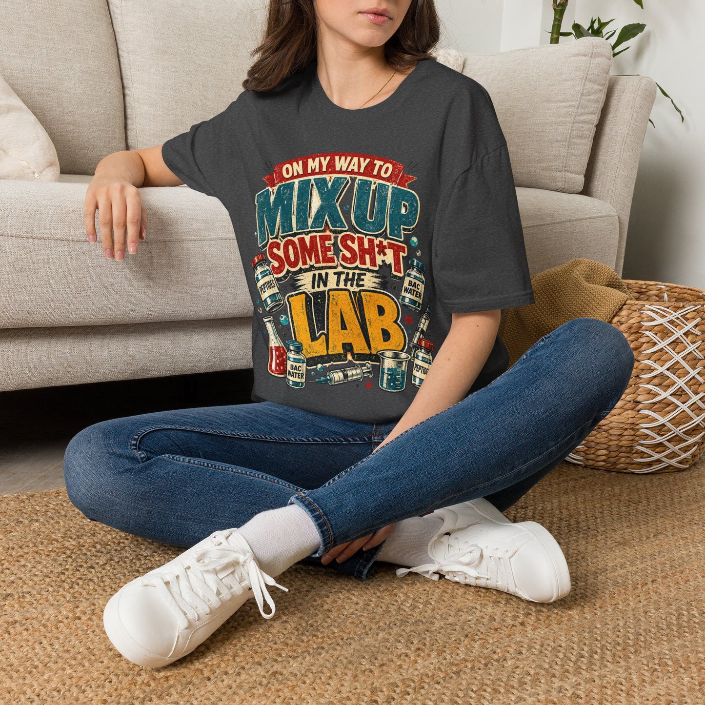 On My Way To Mix Up Some Sh*t In The Lab™ Graphic Tee