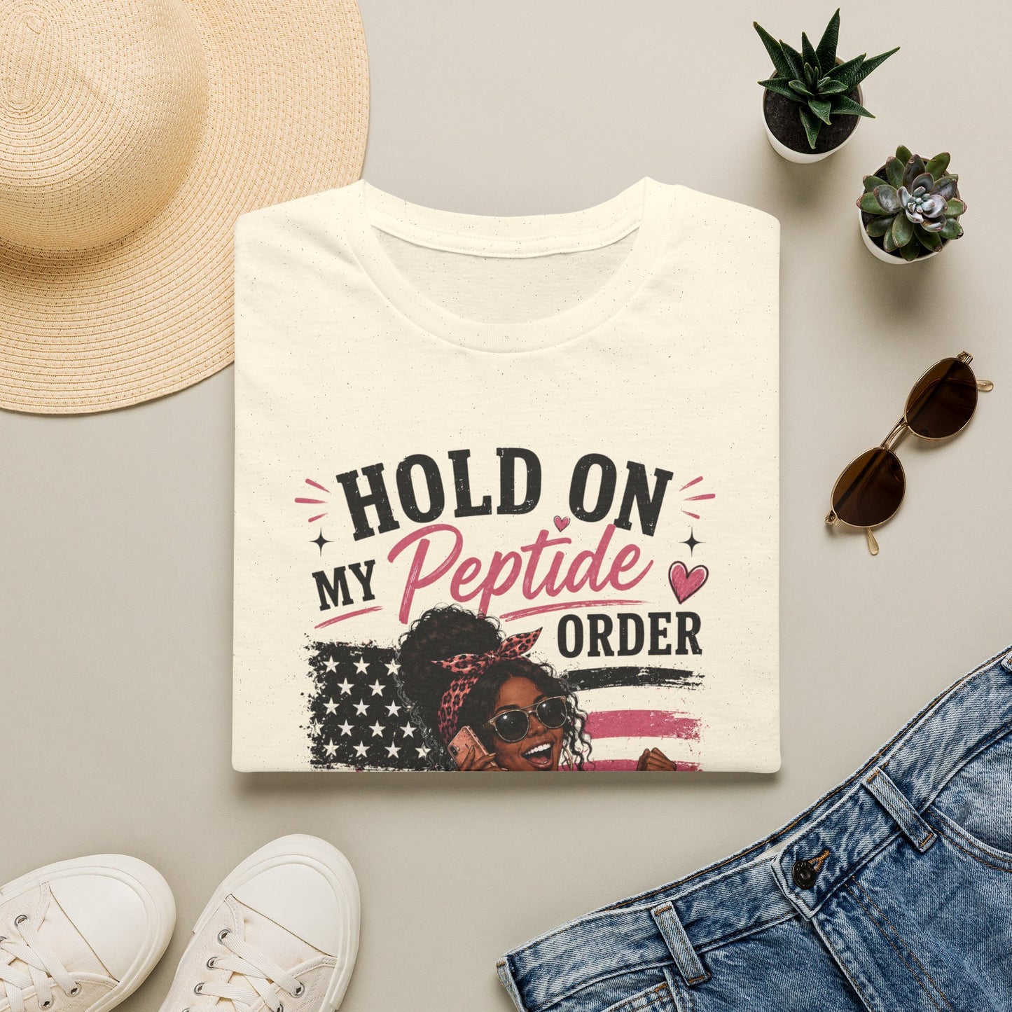 Hold On, My Peptide Order Arrived™ Graphic Tee