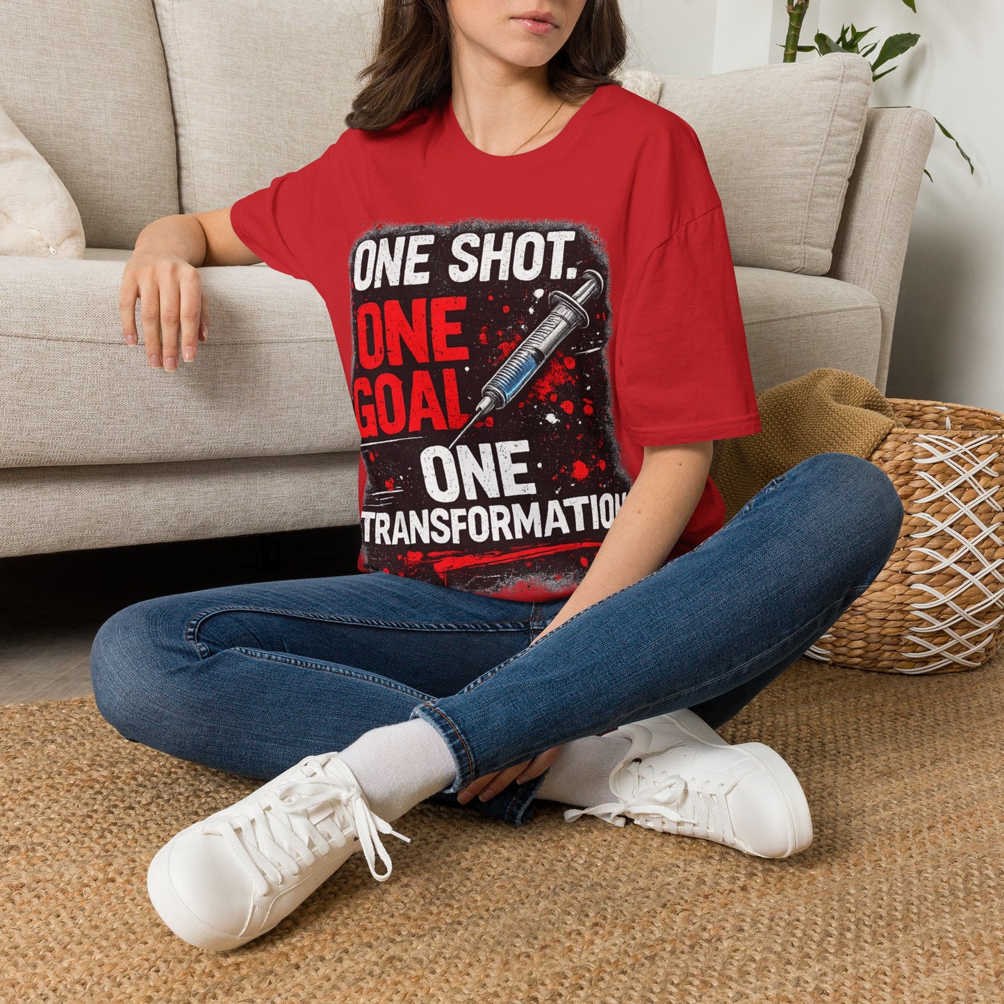 One Shot. One Goal. One Transformation.™ Graphic Tee