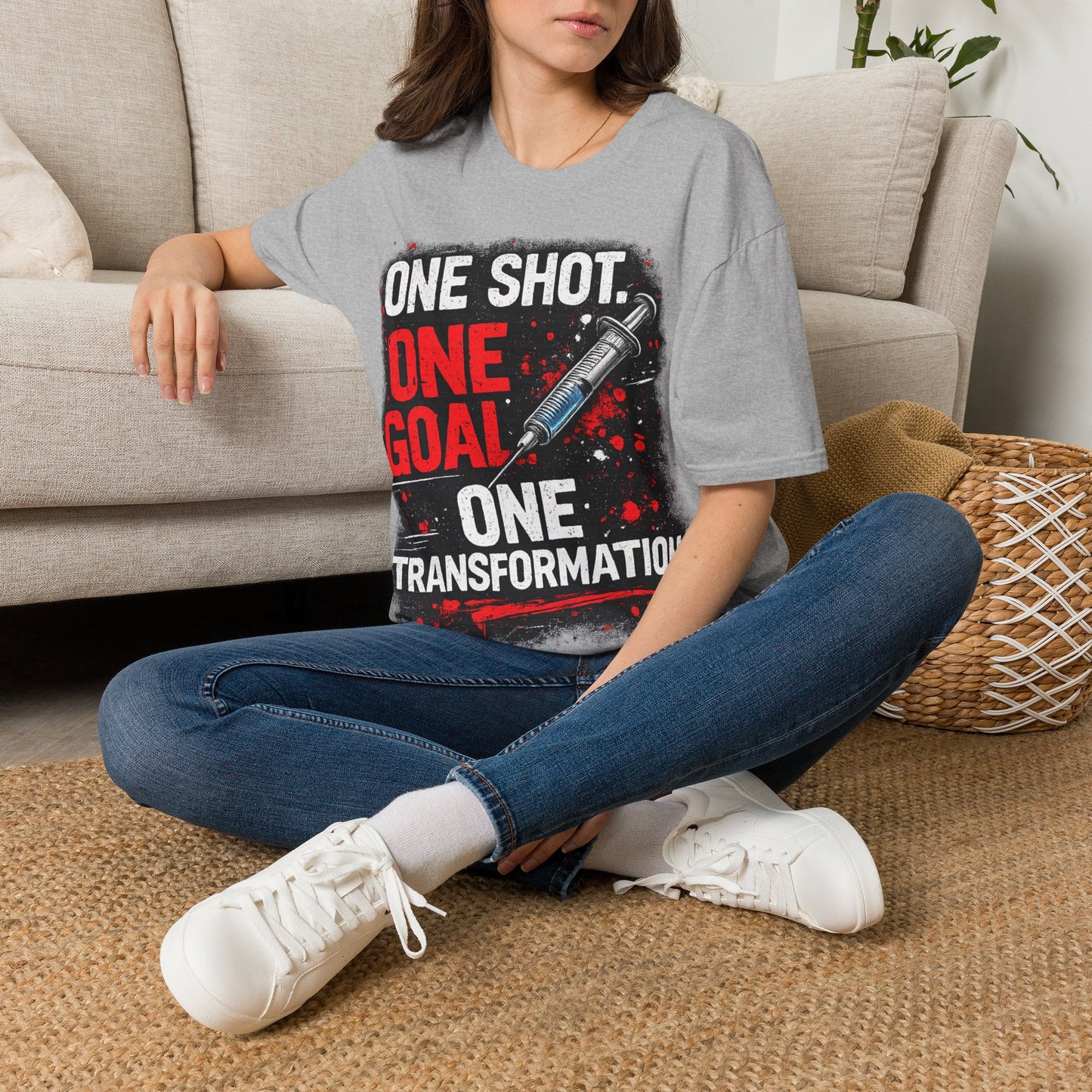 One Shot. One Goal. One Transformation.™ Graphic Tee