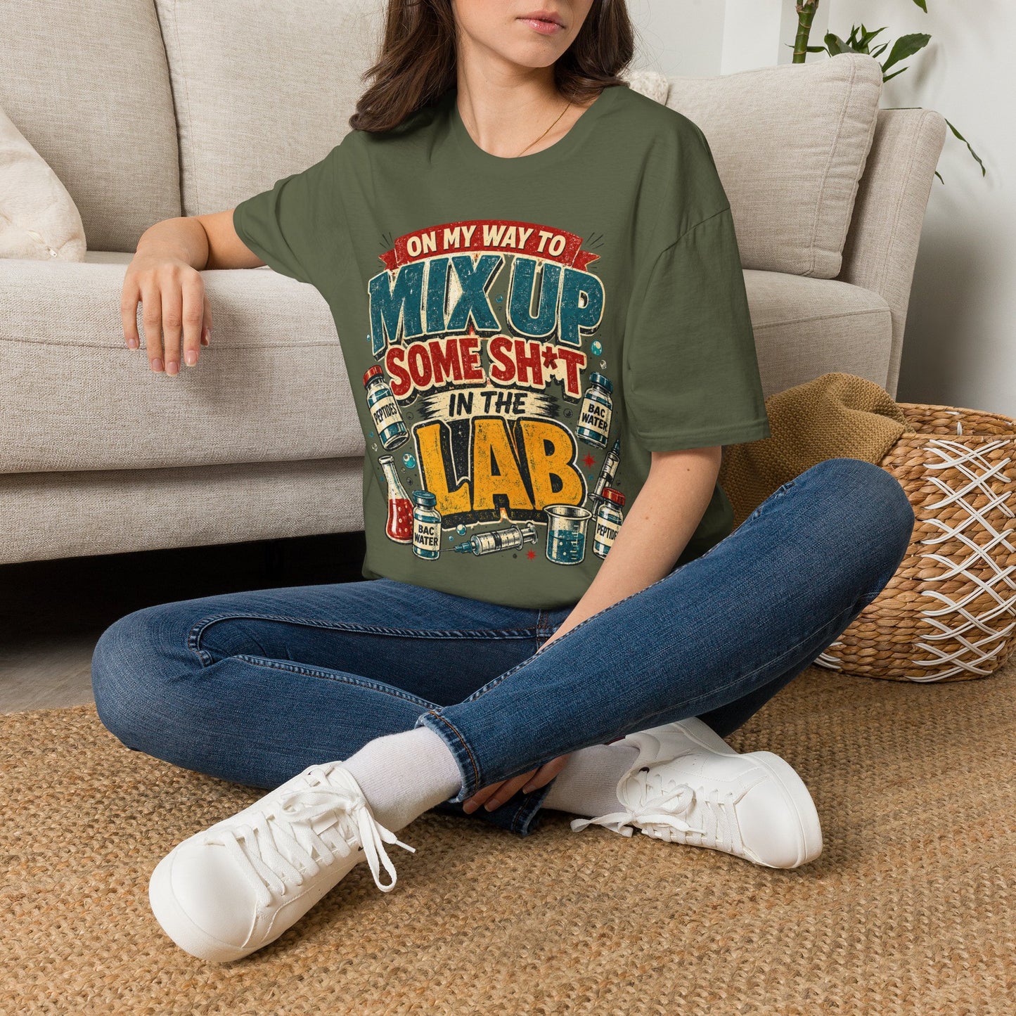 On My Way To Mix Up Some Sh*t In The Lab™ Graphic Tee