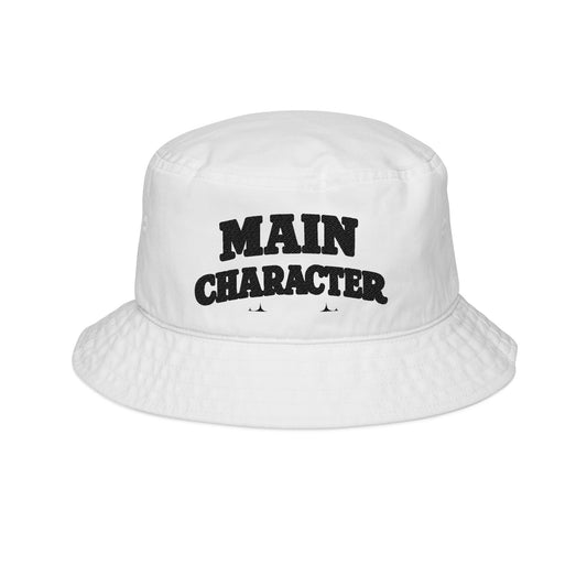Main Character Embroidered Bucket Hat