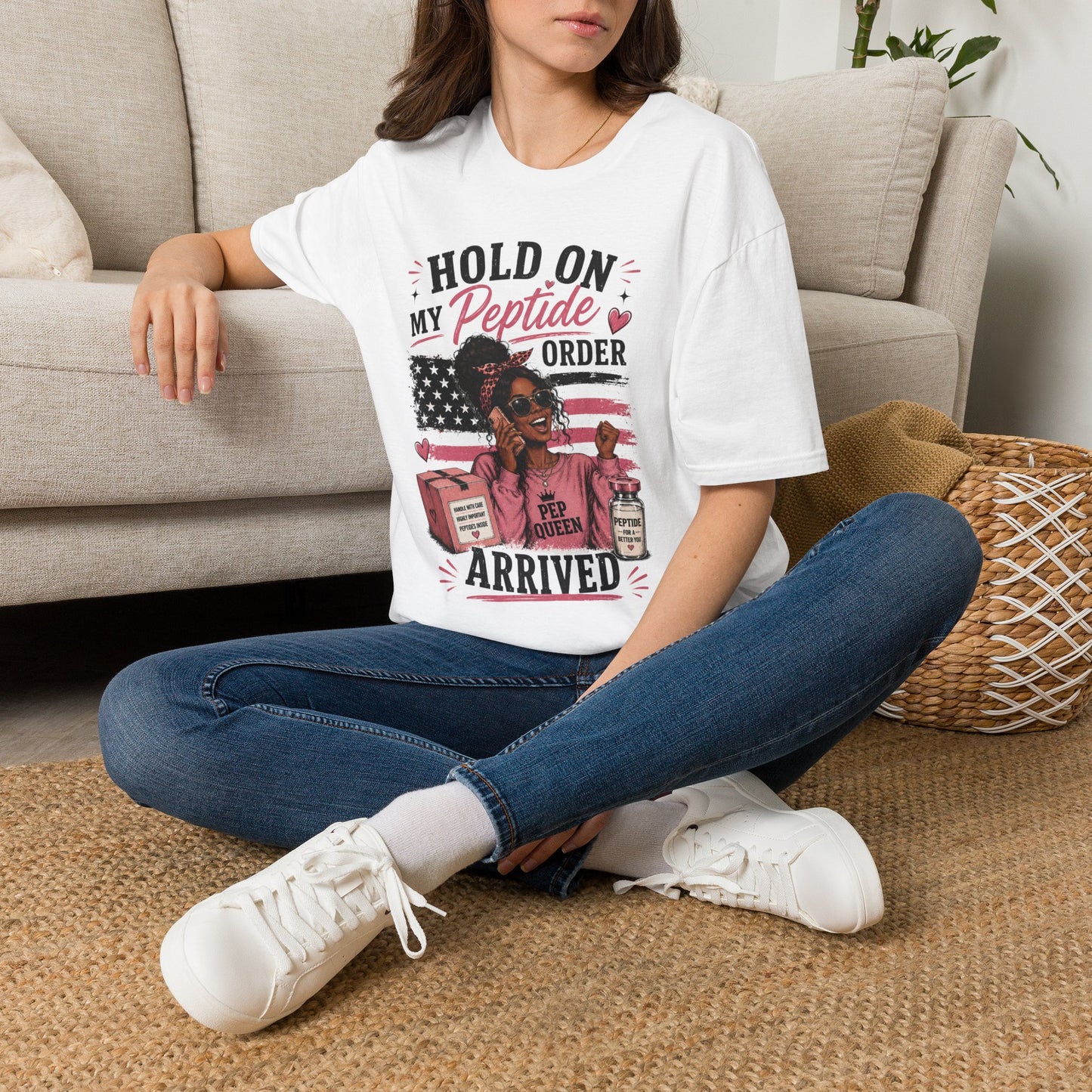 Hold On, My Peptide Order Arrived™ Graphic Tee