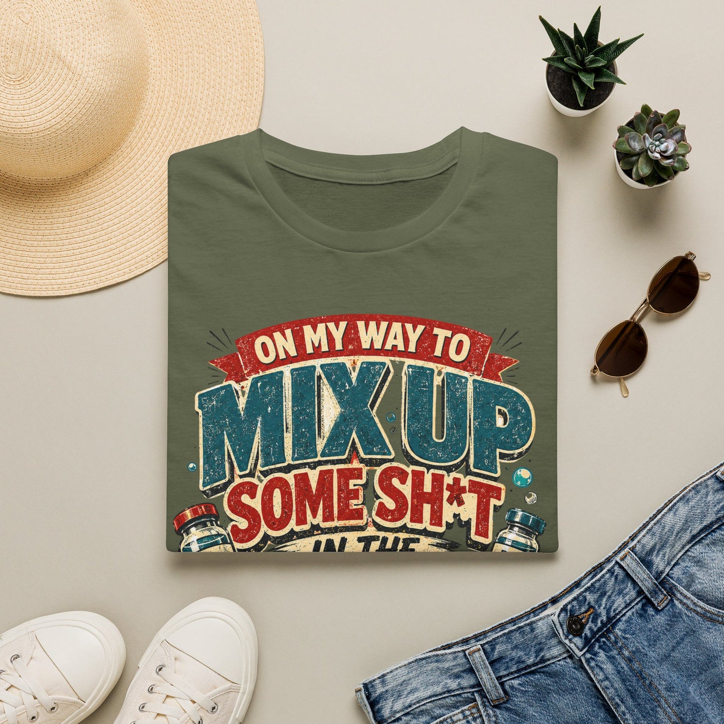 On My Way To Mix Up Some Sh*t In The Lab™ Graphic Tee