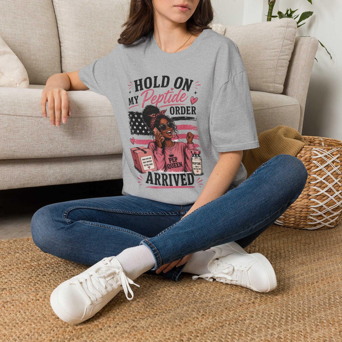 Hold On, My Peptide Order Arrived™ Graphic Tee