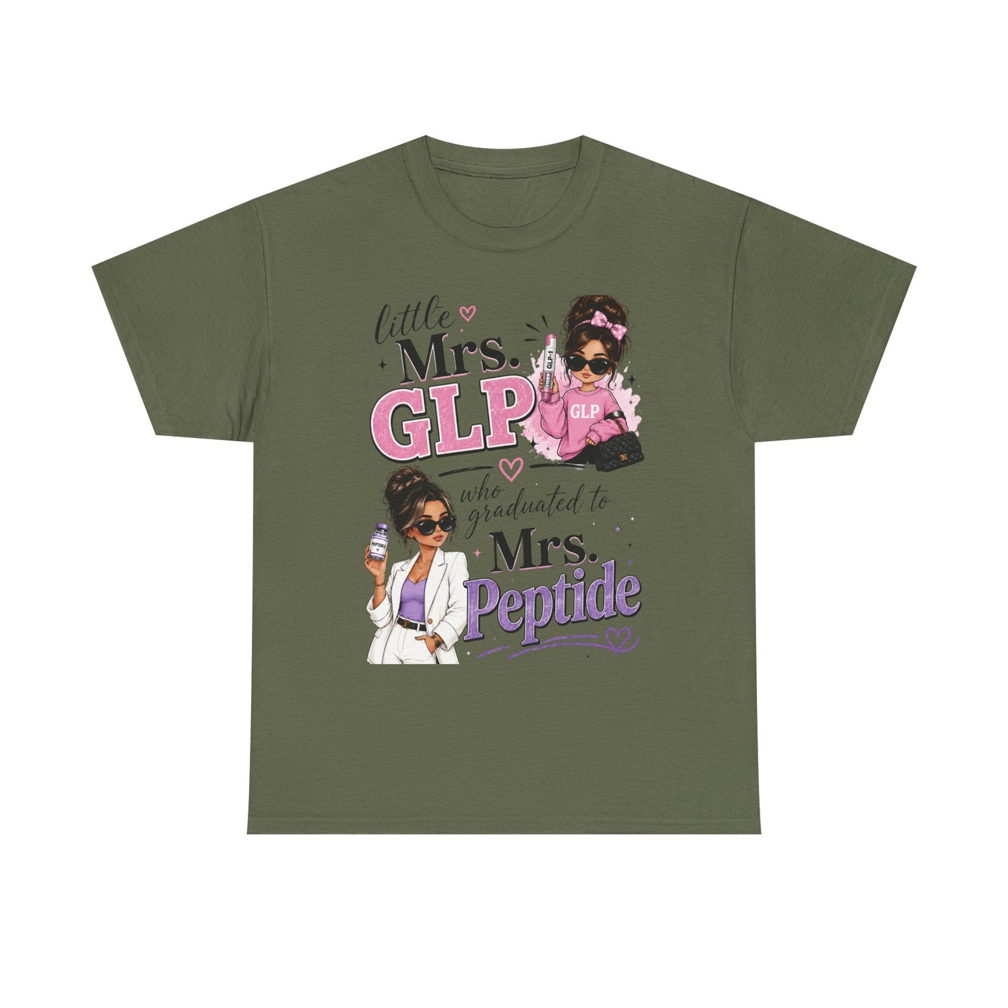 Little Mrs. GLP™ Graduated to Mrs. Peptide™ Graphic Tee