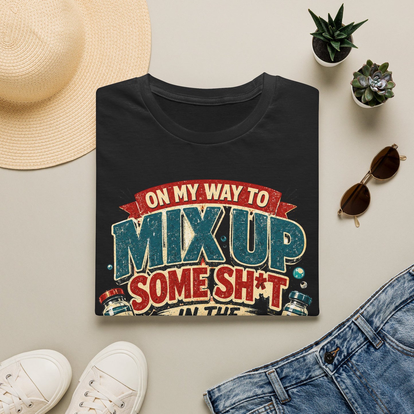 On My Way To Mix Up Some Sh*t In The Lab™ Graphic Tee