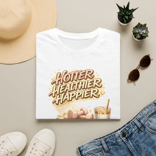 Hotter. Healthier. Happier.™ I Found Myself Graphic Tee