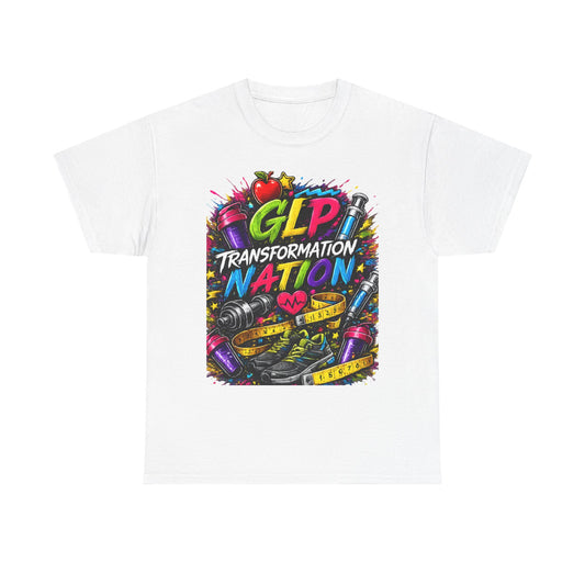 GLP Transformation Nation – Motivational Fitness Graphic Tee