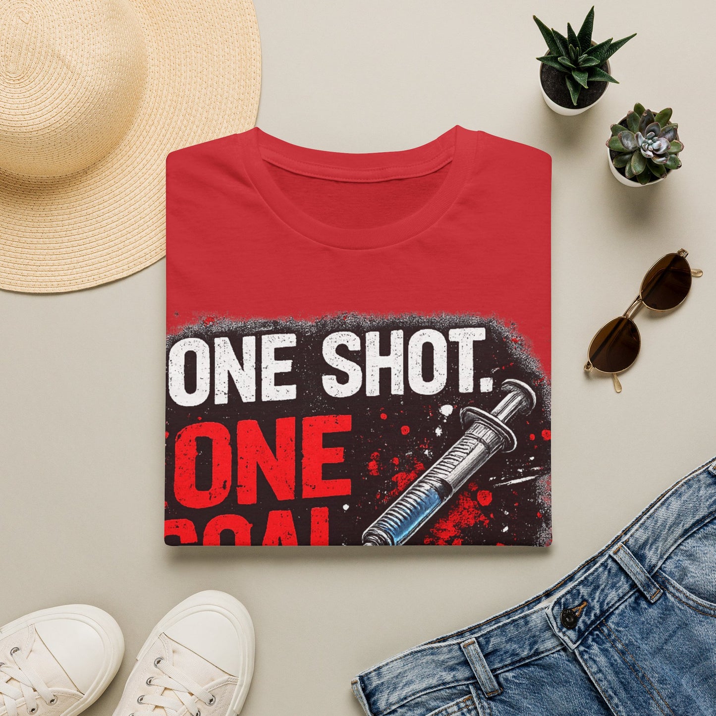One Shot. One Goal. One Transformation.™ Graphic Tee