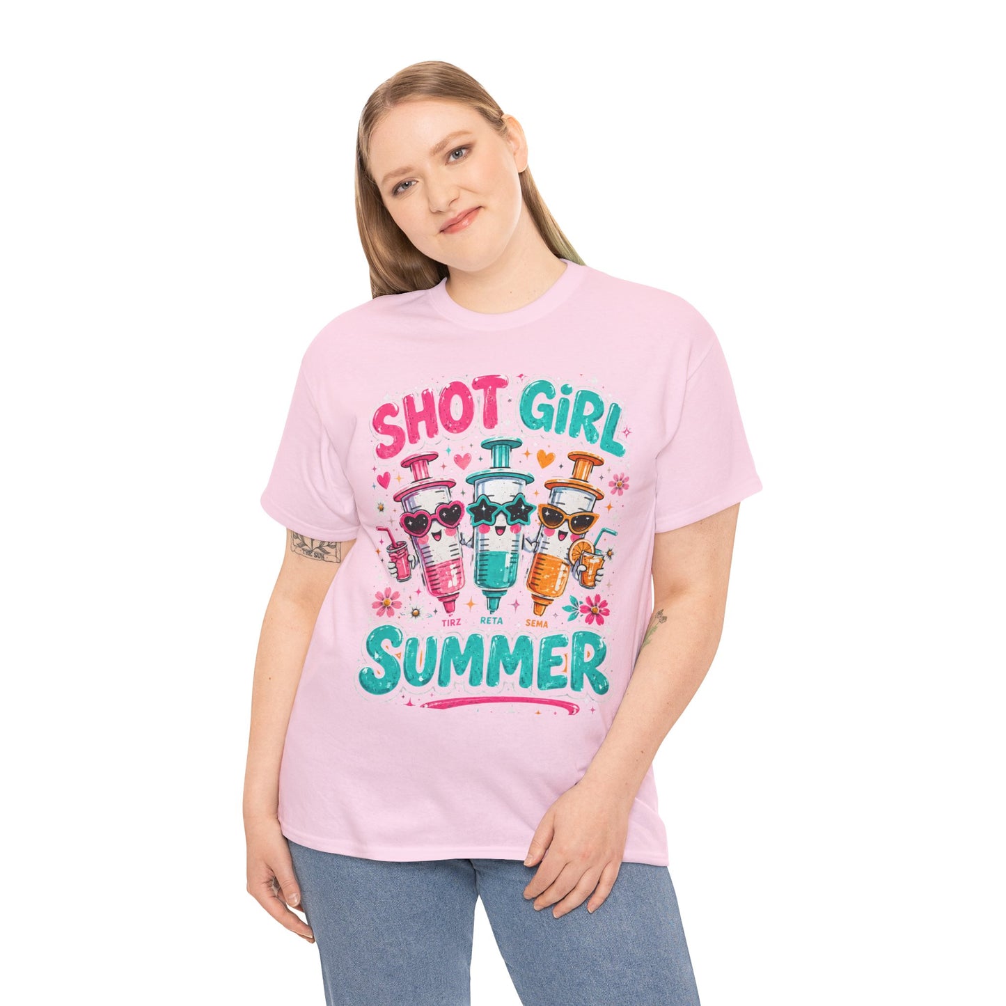 Shot Girl Summer Shirt, GLP-1 Inspired Tee