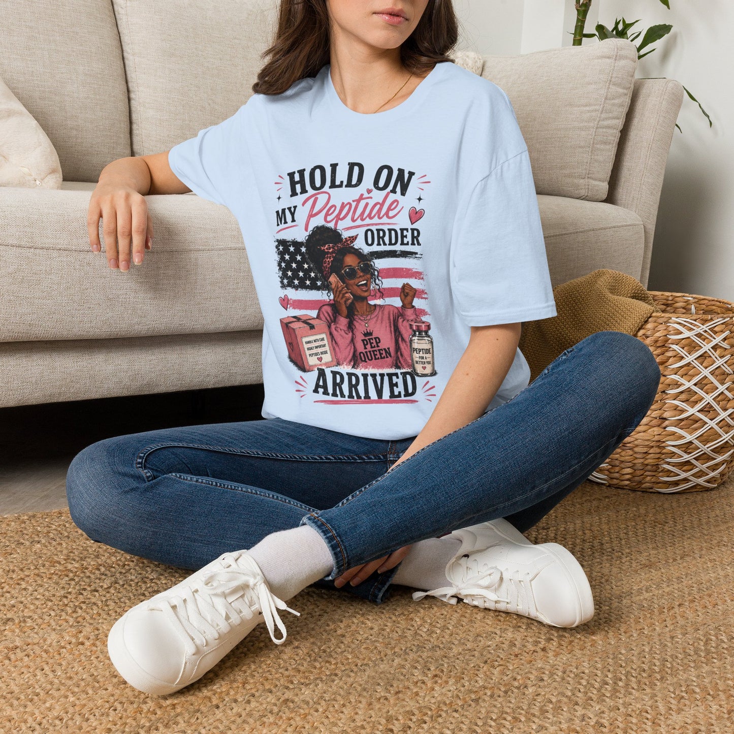 Hold On, My Peptide Order Arrived™ Graphic Tee