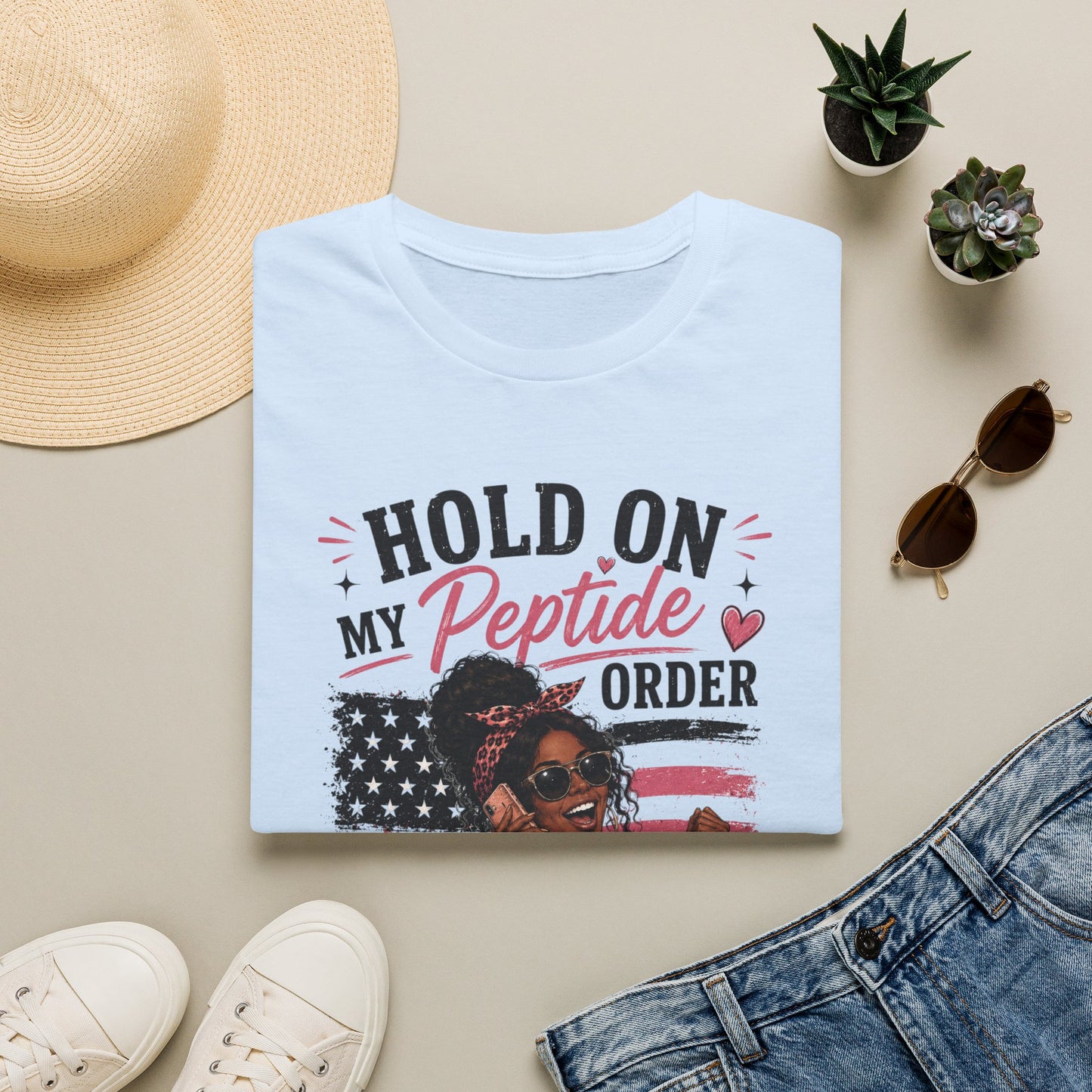 Hold On, My Peptide Order Arrived™ Graphic Tee