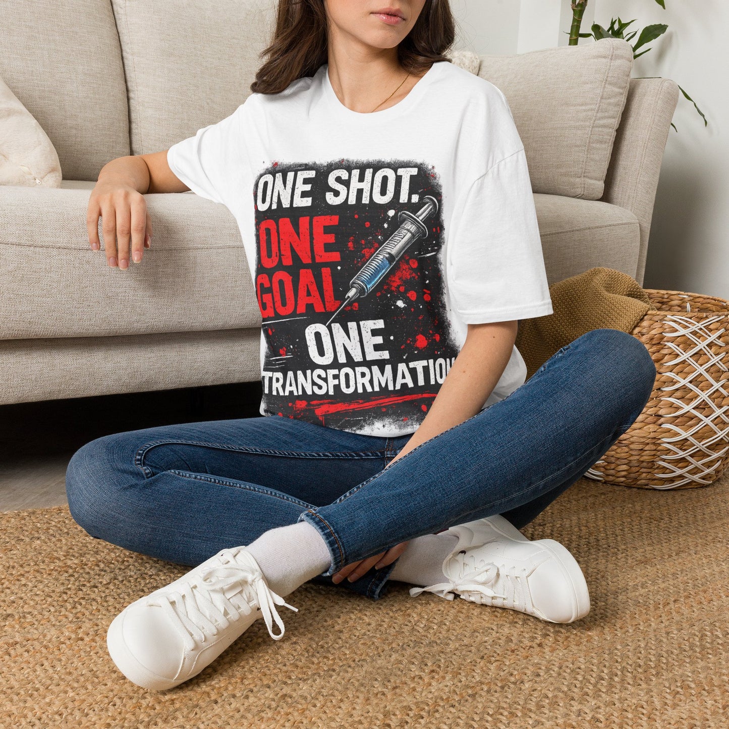 One Shot. One Goal. One Transformation.™ Graphic Tee