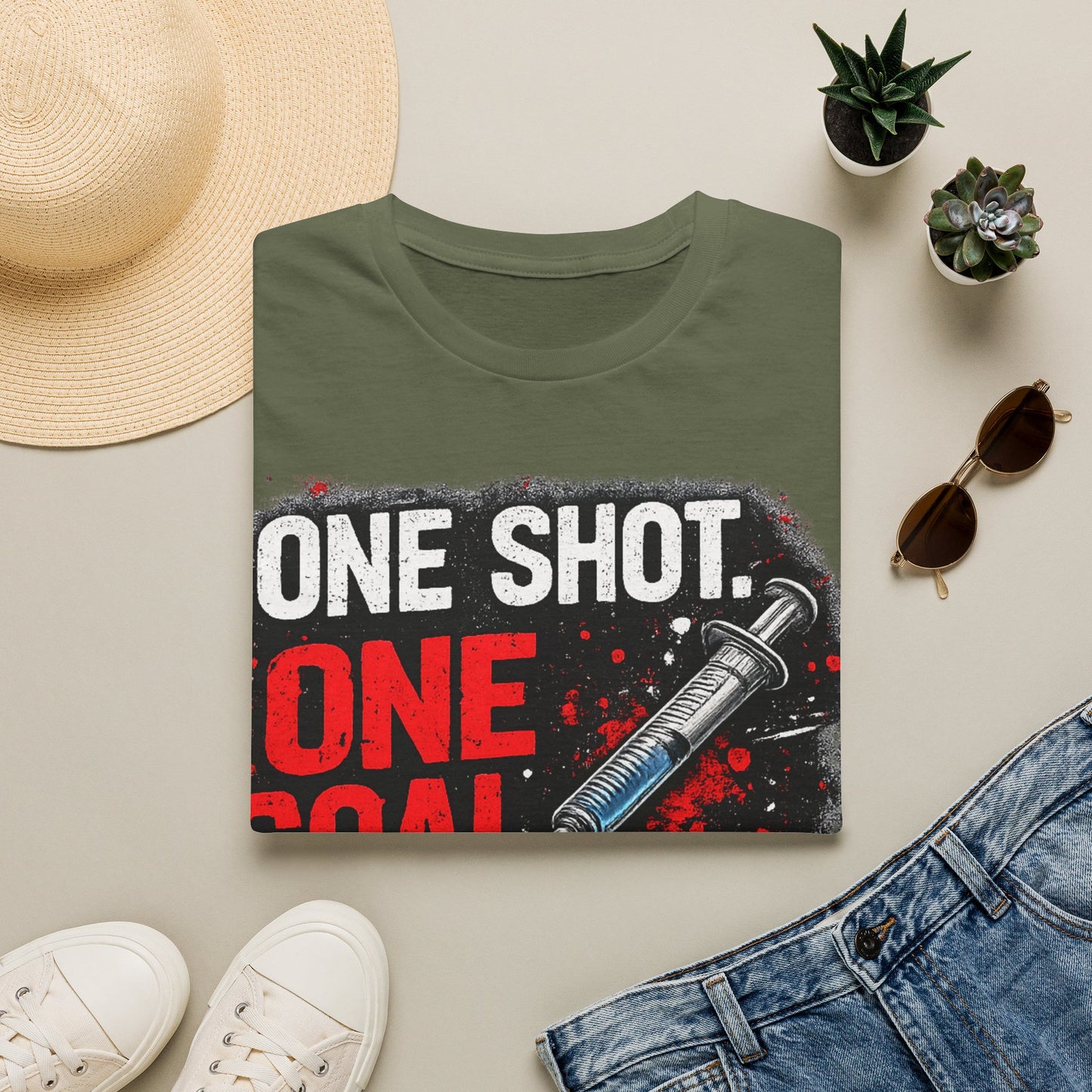 One Shot. One Goal. One Transformation.™ Graphic Tee