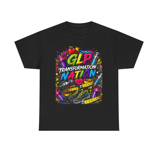 GLP Transformation Nation – Motivational Fitness Graphic Tee