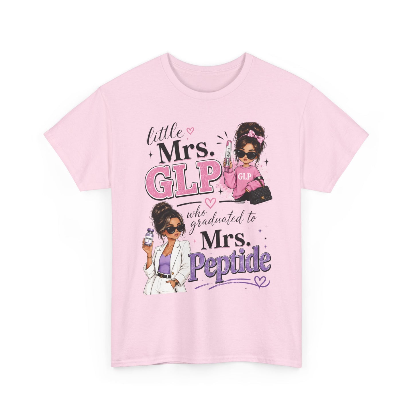 Little Mrs. GLP™ Graduated to Mrs. Peptide™ Graphic Tee